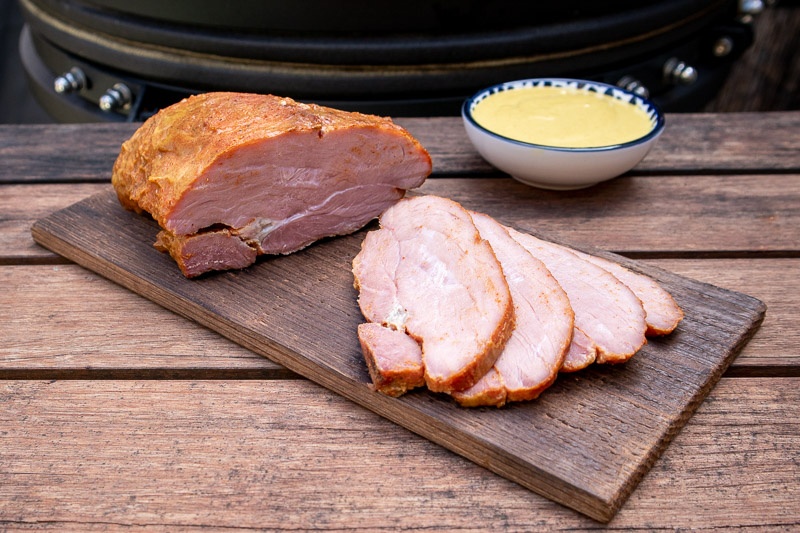 Beenham Met Honing Mosterdsaus Van De Bbq Bbq Nl